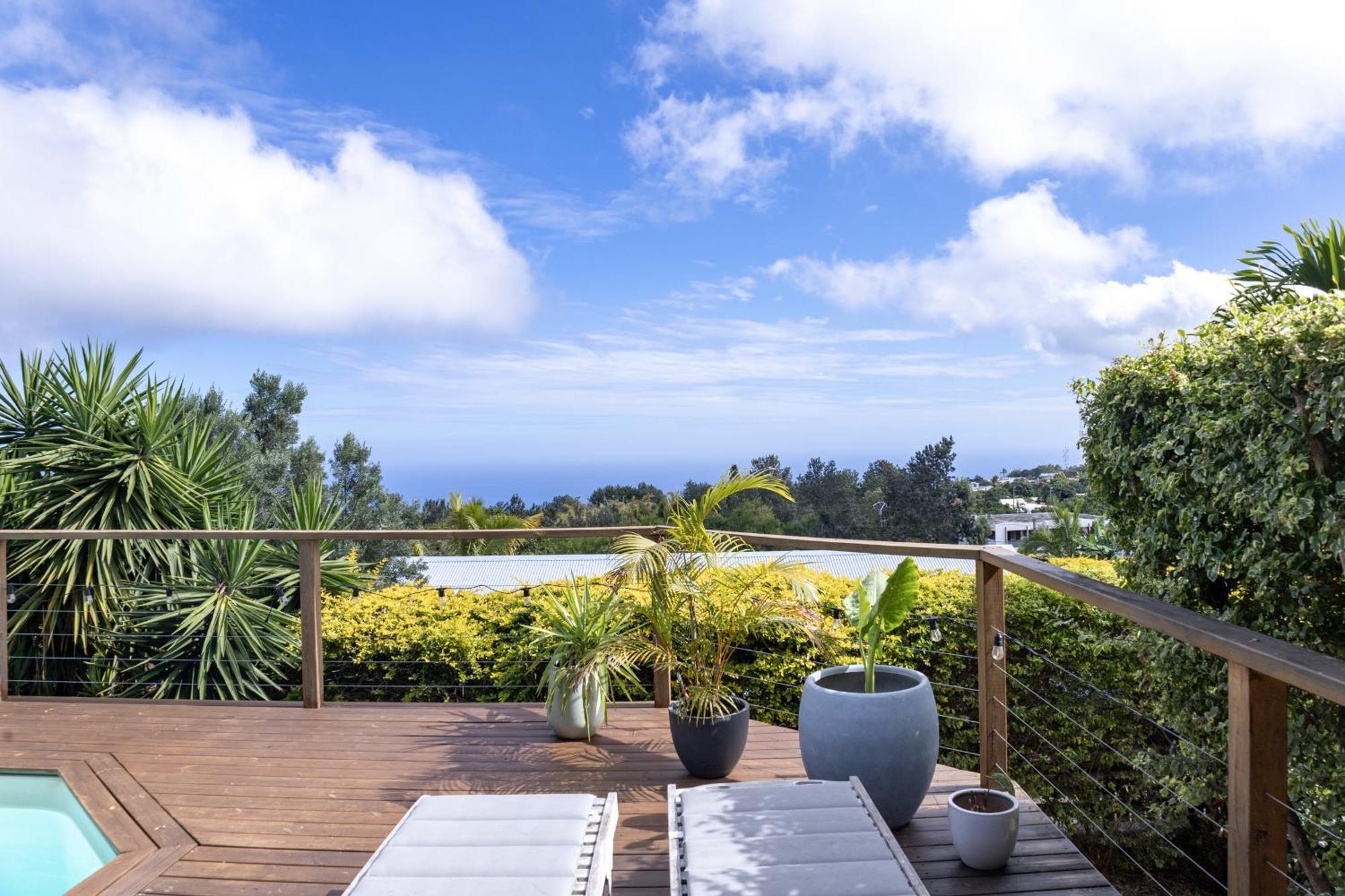 Villa Cactus Avec Piscine Et Vue Mer Ла-Салін-ле-Бен Екстер'єр фото